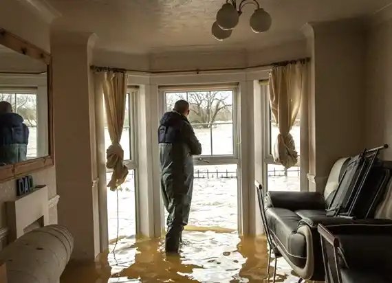 water damage restoration service Pennville